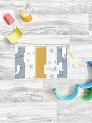 Набор платочков-слюнявчиков Mjölk Чайки