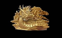 Силиконовый молд № 0215 Дракон