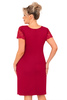 Livia nightdress plus Burgundy