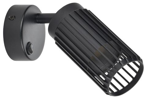 Светильник 4212 настенный GU10 черный IEK