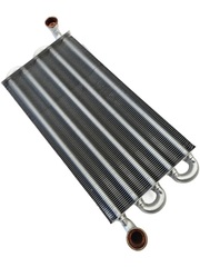 Теплообменник основной (40кВт) для FERROLI Fortuna/Vitabel/Vitatech D (крепление - клипсы) (арт. 902603890)