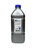 Тонер COMET тип CM-005C Универсал для HP Color - фл 1 кг, голубой, Chemical, Silver ATM