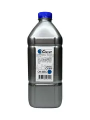 Тонер COMET тип CM-005C Универсал для HP Color - фл 1 кг, голубой, Chemical, Silver ATM