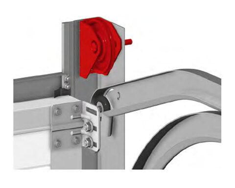 ALUTECH Кронштейн шкива правый, PB-3007IR