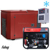 Бензиновый генератор в зимнем кожухе с блоком АВР Fubag BS 8000 A ES/1200SCW RAL 3005 — фото 1