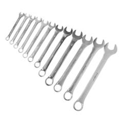 43-2-612 Набор ключей комбинированных, 8 - 24 мм, CR-V, матовые, 12 предметов (РемоКолор)