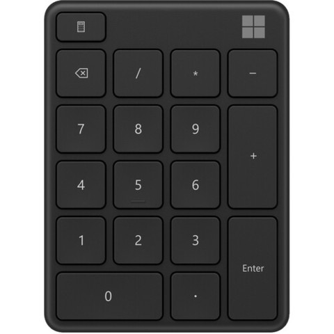 Блок клавиатуры Microsoft Wireless Bluetooth Number Pad, черный