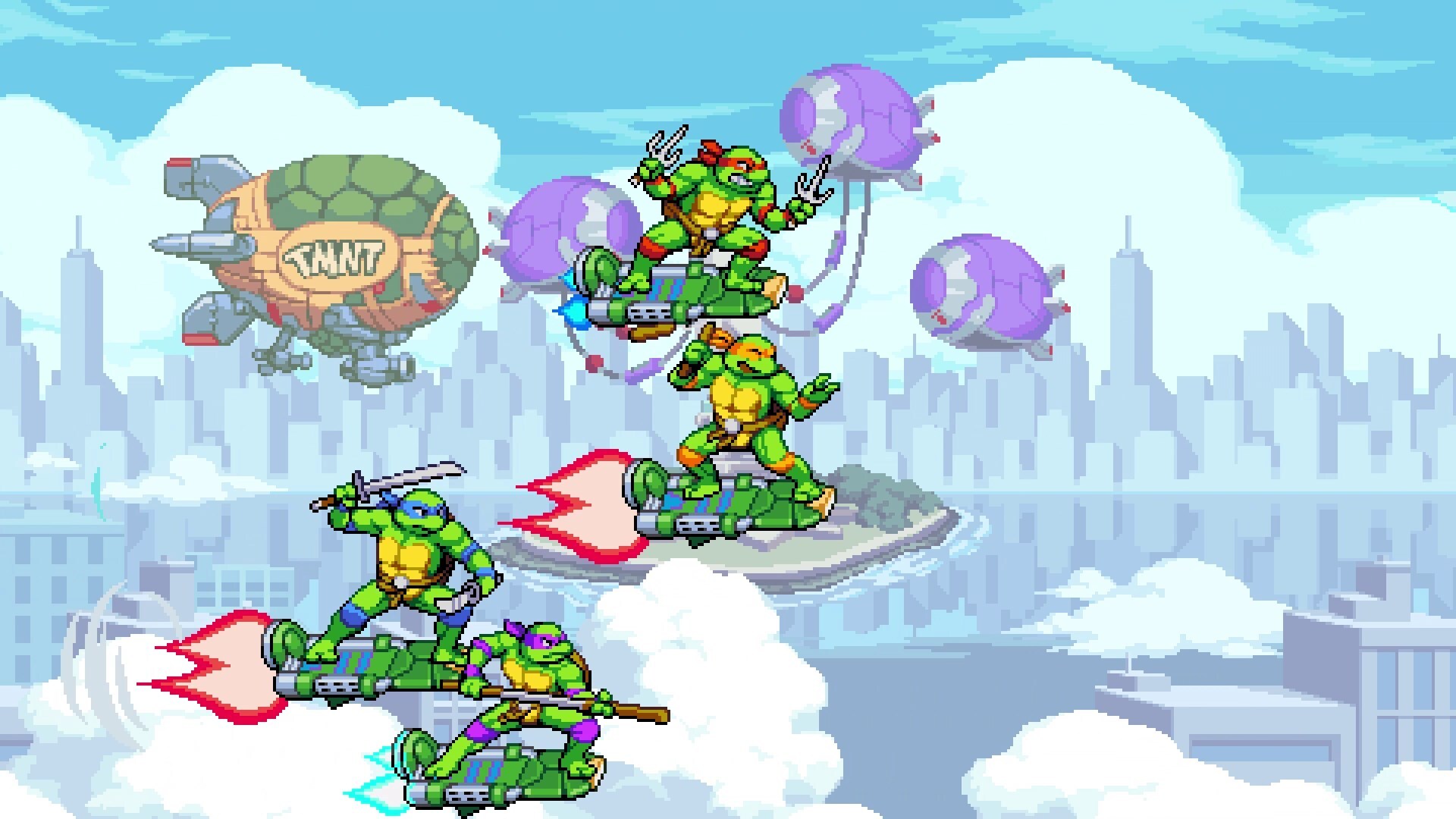 Teenage mutant ninja turtles shredder s revenge стим фото 24