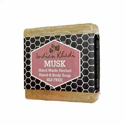 Мыло с Мускусом / Indian Khadi / 100 г Soap Musk