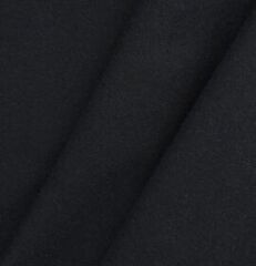 Пальтовое сукно 410 гр/м2, 50% шерсть, 50% п/э, 150 см, чёрный
