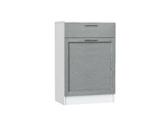 Тумба Стиль ТБ-601 с ящиком Grey Softwood Белый