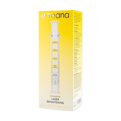 Бустер 3D-ЛАЗЕР дневной осветляющий Teana, шприц 20 мл.Дневной бустер EB4 «Лазерное осветление»