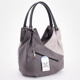 Сумка Саломея 101 мульти итальянский серо-черный