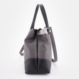 Сумка Саломея 415 мульти итальянский серо-черный