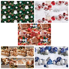 
          Бумага упаковочная 70 х 100 см Набор 25 шт "С новым годом" в листах