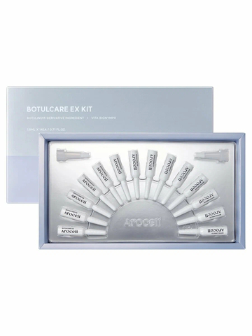 Arocell Botulcare Ex Kit, Сыворотка-концентрат для лифтинга и восстановления с ботулином и PDRN, 1,5 мл х 14 шт
