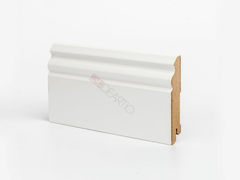 Плинтус МДФ Деартио U 105-100 белый 100х16х2050