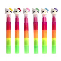 
          Текстовыделитель сегментный, 4 цв., Alingar, "Кошечка", цветной корпус ассорти, скошенный, 1-4 мм, неоновые цвета, 30 шт/уп. картонный шоу-бокс