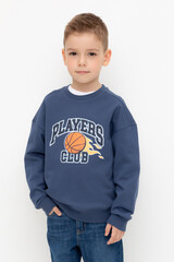 джемпер  для мальчика  КР 302392/грозовая туча