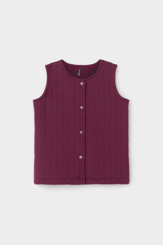 жилет  для девочки  КР 302576/насыщенная клюква к497