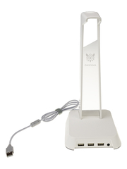 Подставка для наушников с RGB подсветкой и USB выходами