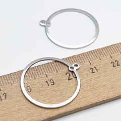 Коннектор Круг, сталь, размер 28*25 мм, цена за 1 шт