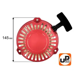 Стартер ручной UNITED PARTS для 152F, плоские метал. собачки (3 отверстия) (90-1053)
