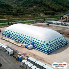 Надувная ледовая арена «Северный Купол», 41×18×9 м