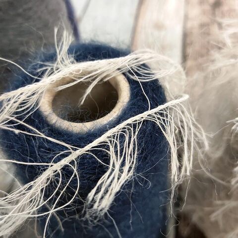 Мохер фасонный LUIGI BOLDRINI SUPERBAFFO 80 натуральный