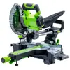 Торцовочная пила акк. Greenworks GD24MS216, 24V, б/щ, 4800 об/мин, 216x30мм,рез 65х310мм,с 1хАКБ 4Ач и ЗУ (1501707UB) — фото 4