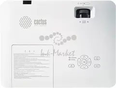 Проектор Cactus CS-S3.WT 3LCD 68800Lm LS 4300Lm ANSI (1280x1024) 15000:1 ресурс лампы:10000часов 1xUSB typeA 2xHDMI 3.26кг — фото 6