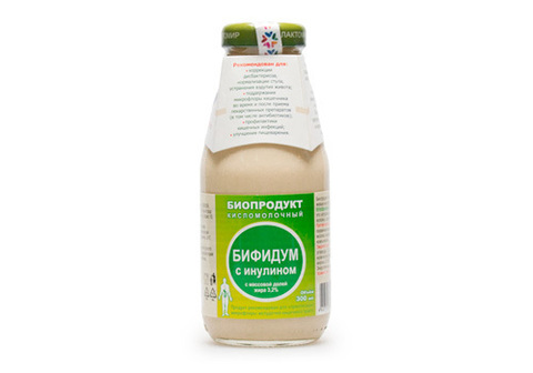 Биопродукт кисломолочный Бифидум с инулином, 300мл
