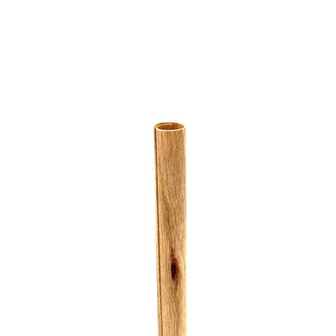 Фитиль деревянный трубочка 8x90