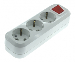 Колодка EGP-211*3 c/з с/выкл. для удлинителя