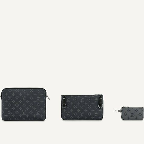 Сумка Louis Vuitton Trio Messenger Monogram Eclipse