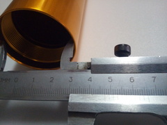 Внешний стакан пера вилки для Yamaha YZF R1 09-14г.в. Золотой