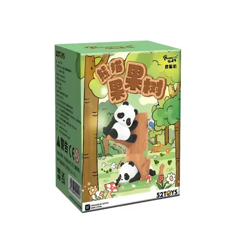 Случайная фигурка 52TOYS Panda Roll Fruit Tree Climbing Blind Box
