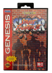 Картридж Super Street Fighter II (Sega Genesis)