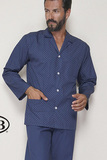 Мужская пижама с жаккардовым рисунком B&B