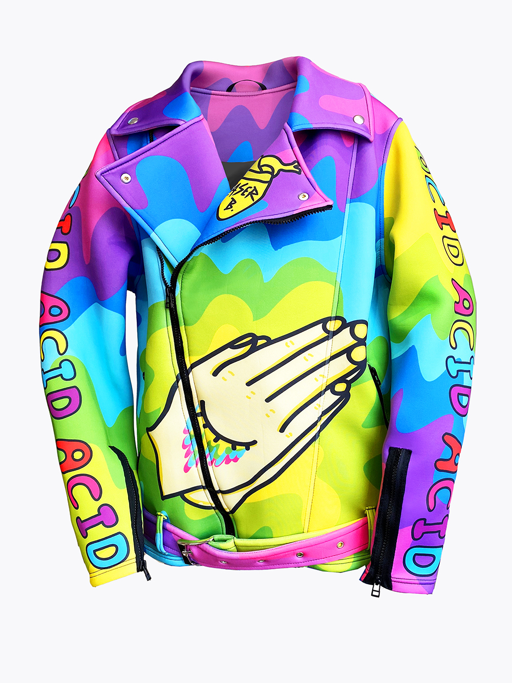 Asymmetrical Jacket Acid
