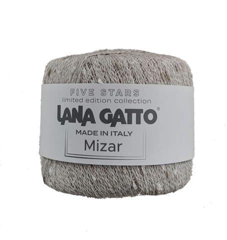 Пряжа Lana Gatto Mizar 9306 слоновая кость