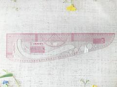 Лекало портновское, р. 45х12,5 см