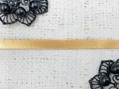 Лента атласная, ш. 0,5 см, бледно-оранжевый