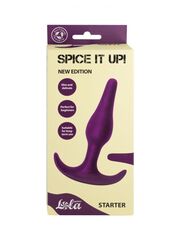 Фиолетовая анальная пробка Starter - 10,5 см. - 