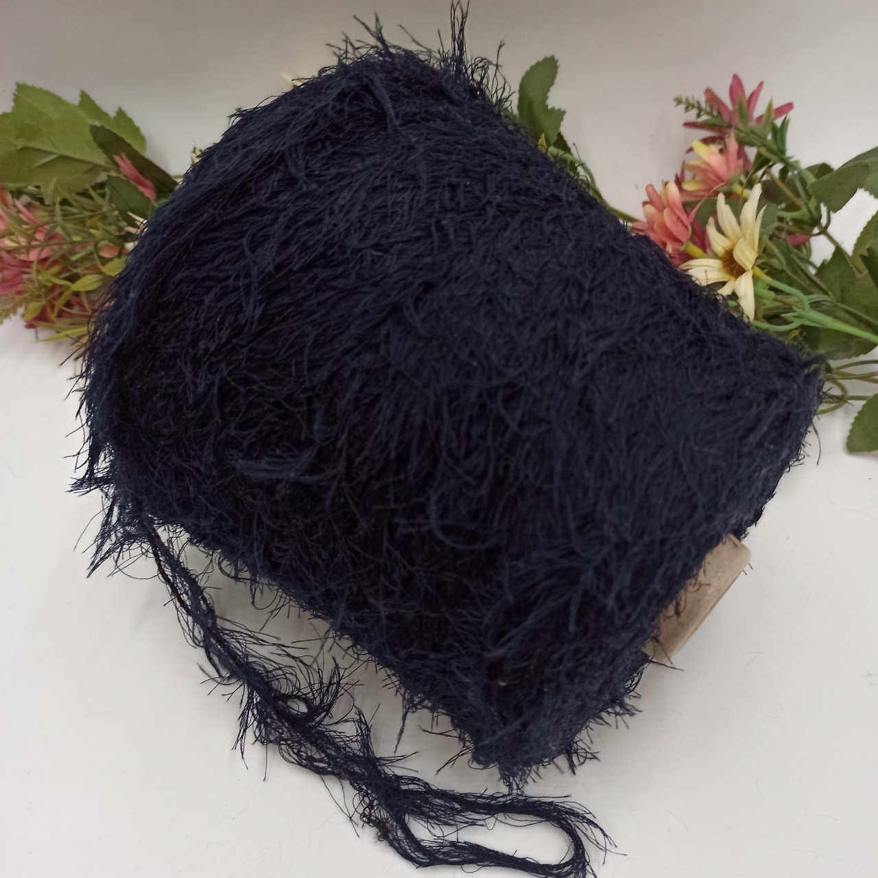 Fur Glamour Pura Lana Italia Мериносовый Мех Черный