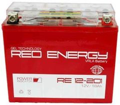 Аккумулятор 12V 20Ah (RE1220) RED ENERGY с индикатором заряда