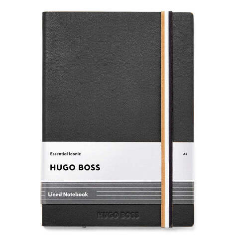 Блокнот в линию A5 HB Iconic Black