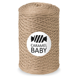 Шнур для вязания Caramel Baby 500 м миндальный латте 7685