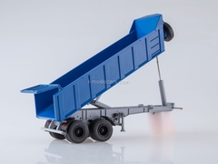 Semi Trailer Tipper MAZ-9506-20 blue AutoHistory 1:43