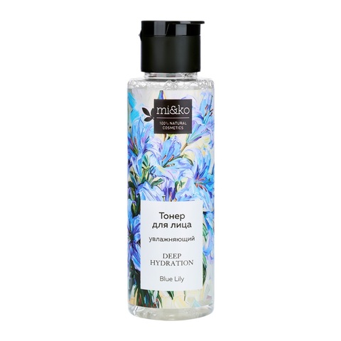 Тонер для лица Увлажняющий Deep Hydration Blue Lily | mi&ko